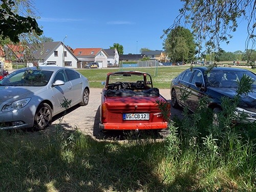Trabant auf Usedom